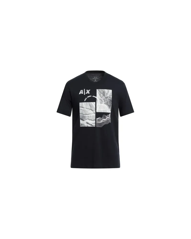 Armani Exchange TOPS - T-shirtsauf YOOX.COM Nachtblau
