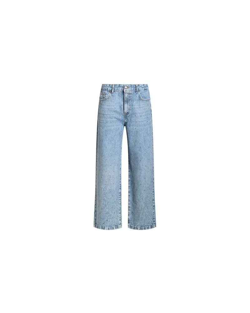 8PM HOSEN & RÖCKE - Jeanshosenauf YOOX.COM Blau