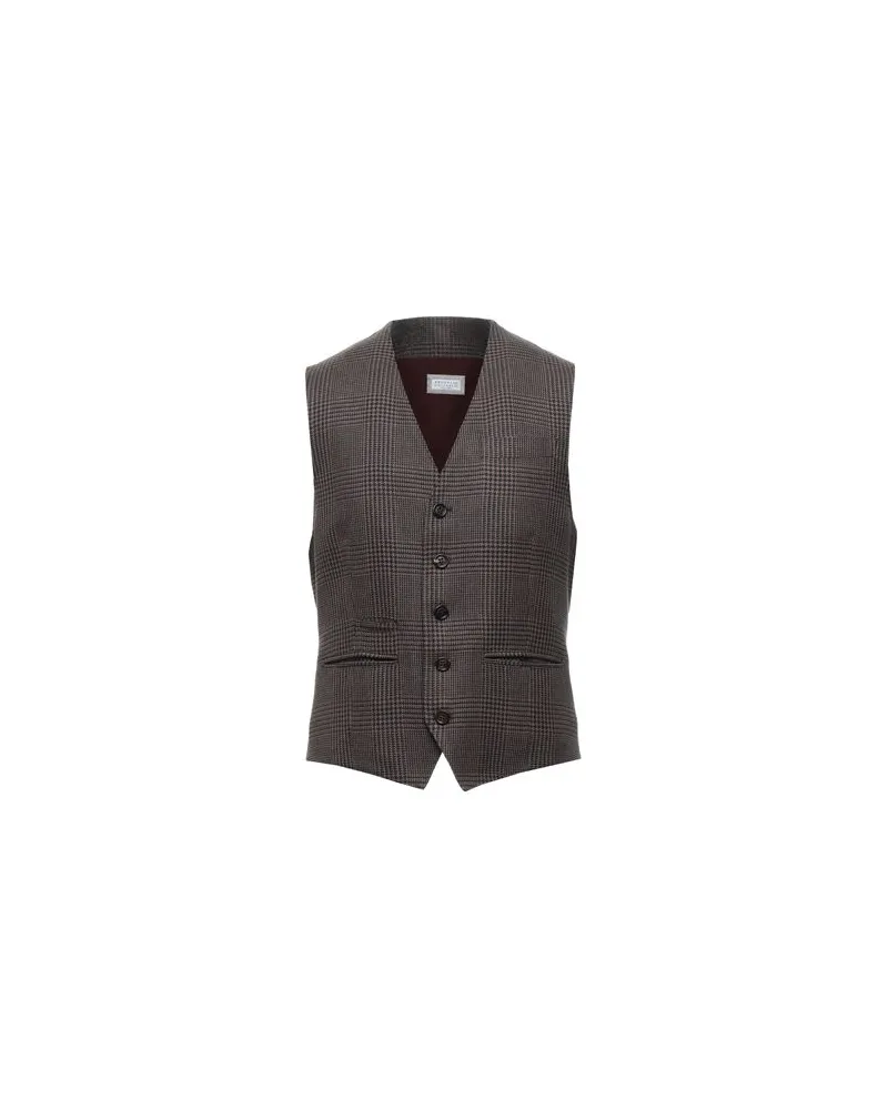 Brunello Cucinelli ANZÜGE und CO-ORDS - Couture-Westenauf YOOX.COM Kamel