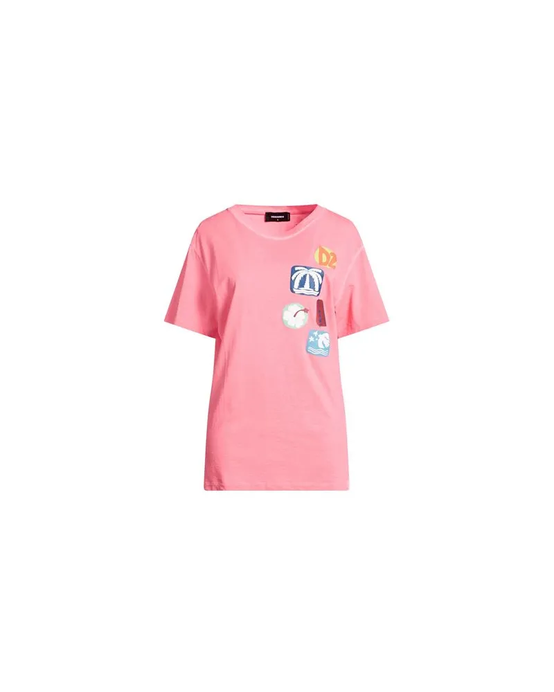 Dsquared2 TOPS - T-shirtsauf YOOX.COM Koralle