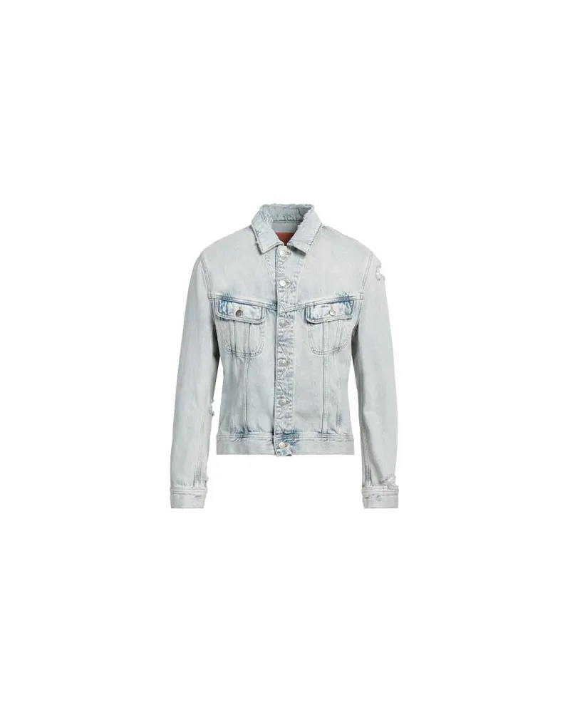 Sandro JACKEN & MÄNTEL - Jeansjacken/Mäntelauf YOOX.COM Blau