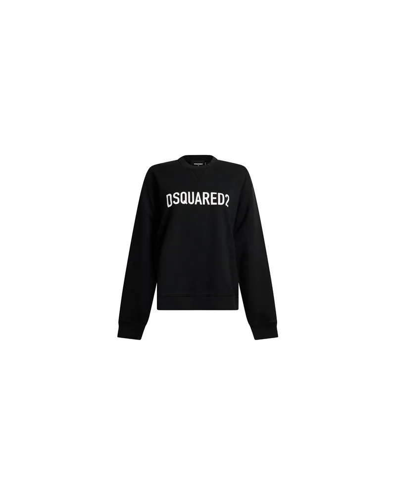Dsquared2 TOPS - Sweatshirtsauf YOOX.COM Schwarz