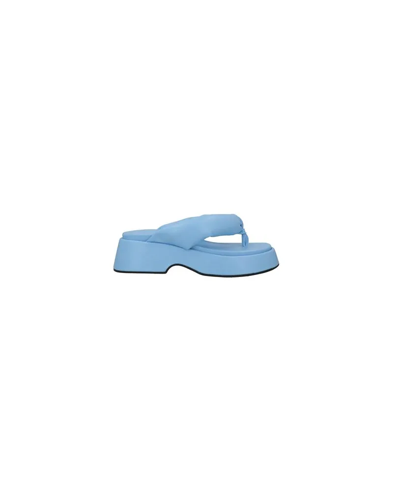 Ganni SCHUHE - Zehentrennerauf YOOX.COM Hellblau