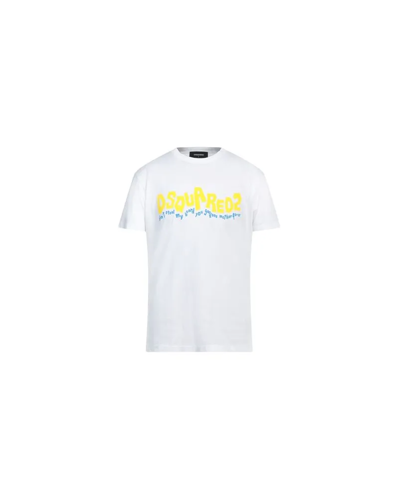Dsquared2 TOPS - T-shirtsauf YOOX.COM Weiß