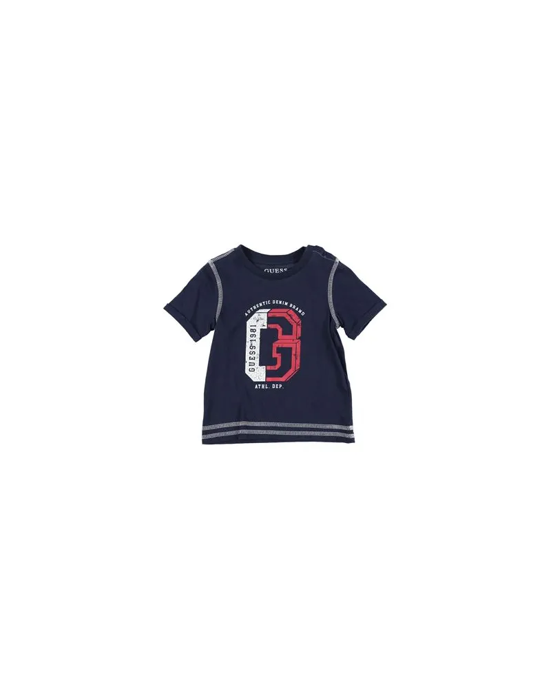 Guess TOPS - T-shirtsauf YOOX.COM Marineblau
