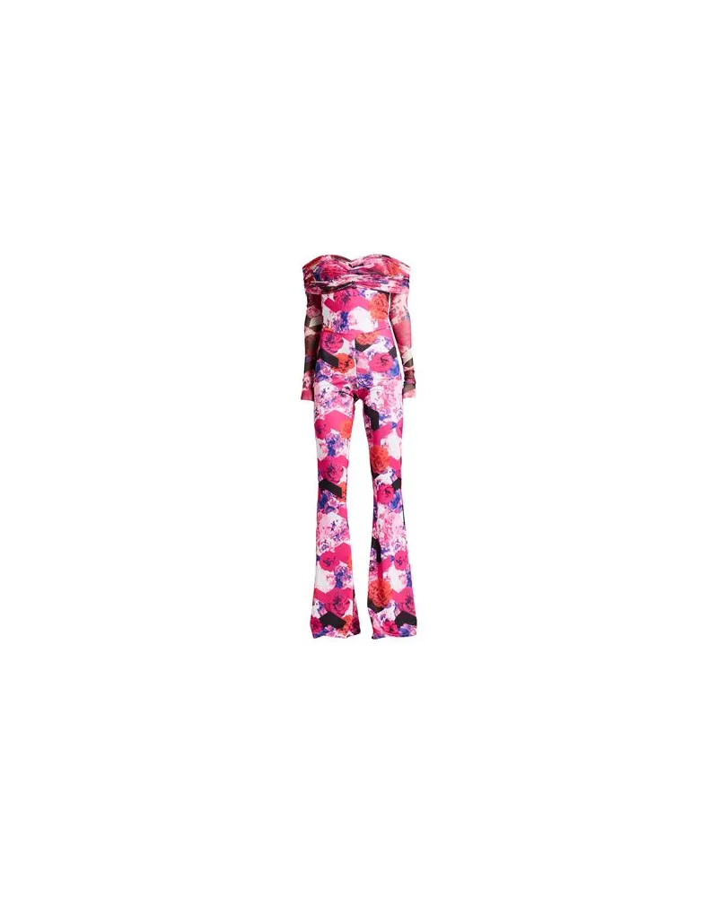 Gaëlle Bonheur OVERALLS - Jumpsuitsauf YOOX.COM Fuchsia