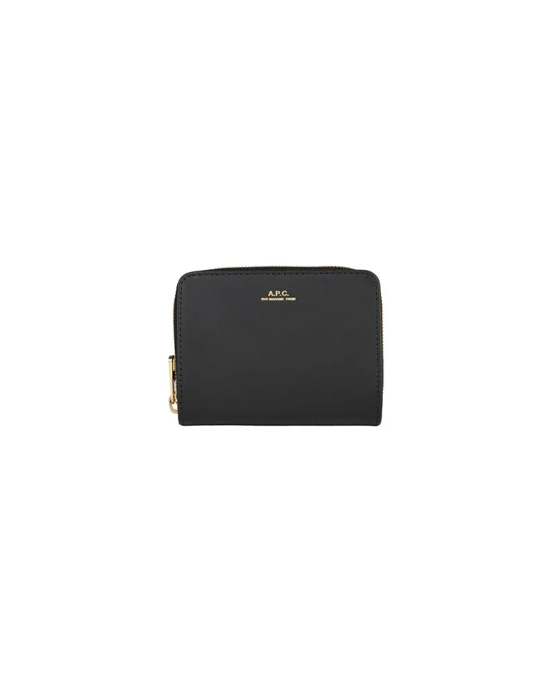 A.P.C. Kleinlederwaren - Brieftaschenauf YOOX.COM Schwarz