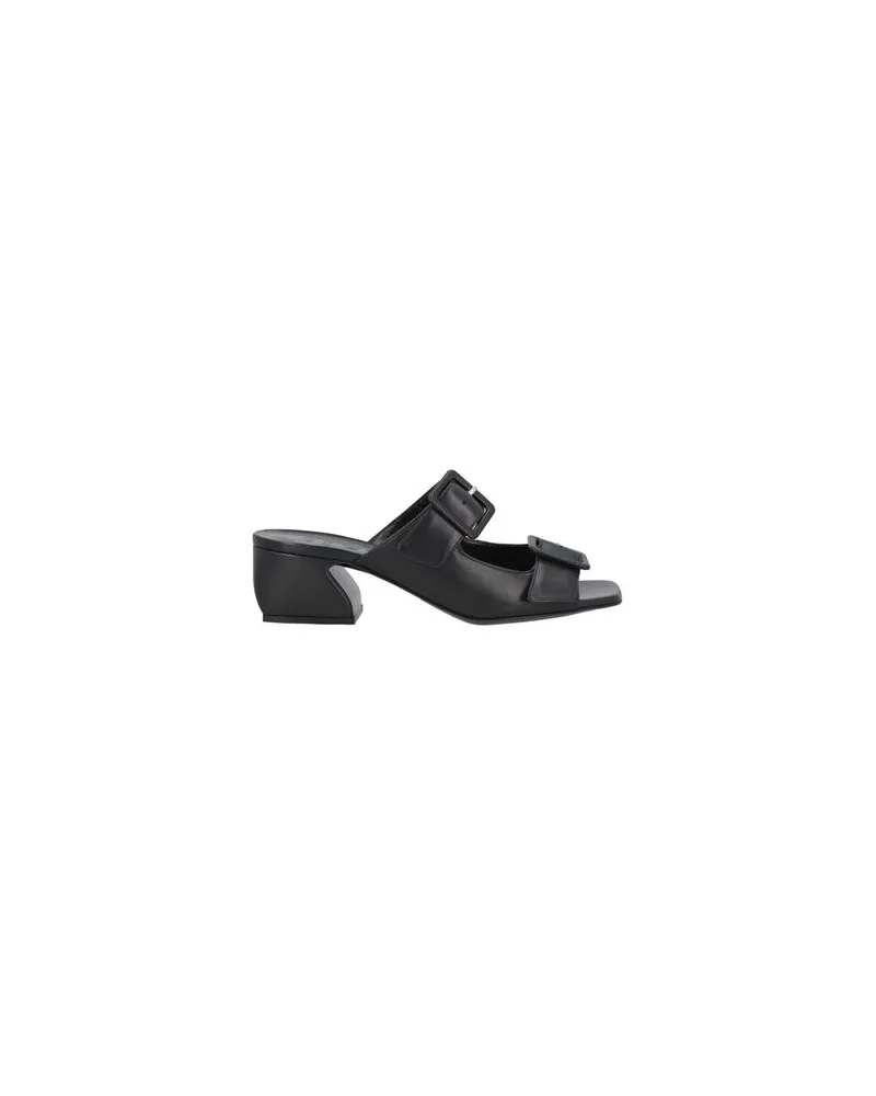 Sergio Rossi SCHUHE - Sandalenauf YOOX.COM Schwarz