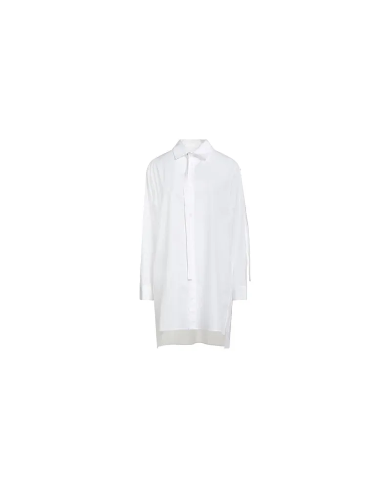 Y'S YOHJI YAMAMOTO TOPS - Hemdenauf YOOX.COM Weiß