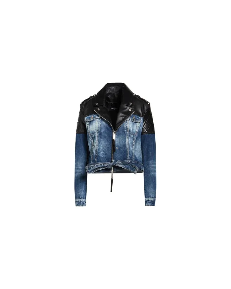 Dsquared2 JACKEN & MÄNTEL - Jeansjacken/Mäntelauf YOOX.COM Blau