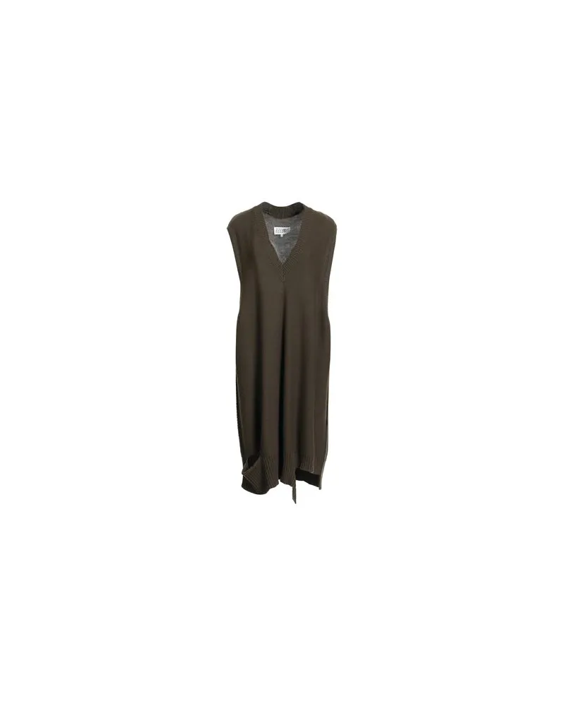 Maison Margiela KLEIDER - Mini-Kleiderauf YOOX.COM Militärgrün