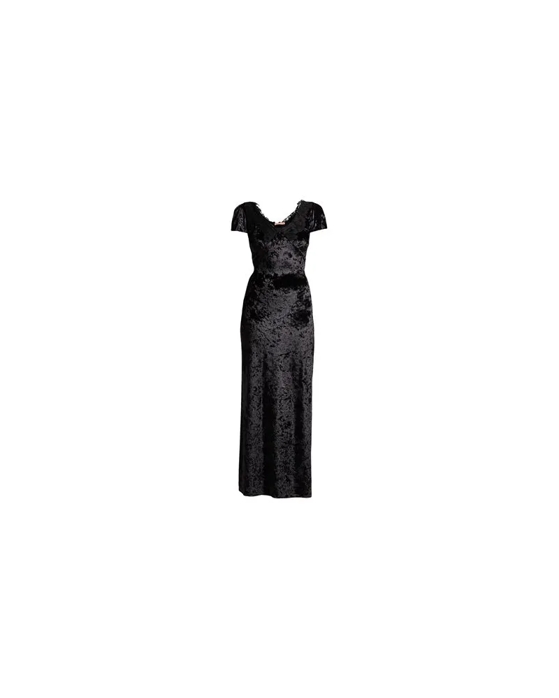 Ermanno Scervino LIFE - KLEIDER - Maxi-Kleiderauf YOOX.COM Schwarz