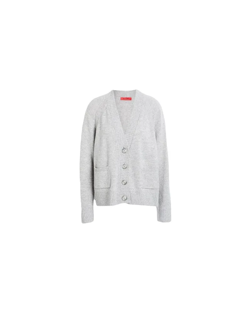 MAX&Co. SIGLA  - STRICKWAREN - Strickjackenauf YOOX.COM Hellgrau