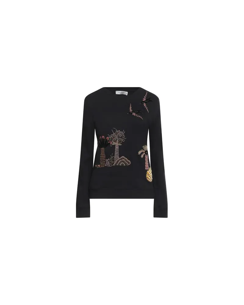 Valentino Garavani TOPS - Sweatshirtsauf YOOX.COM Schwarz