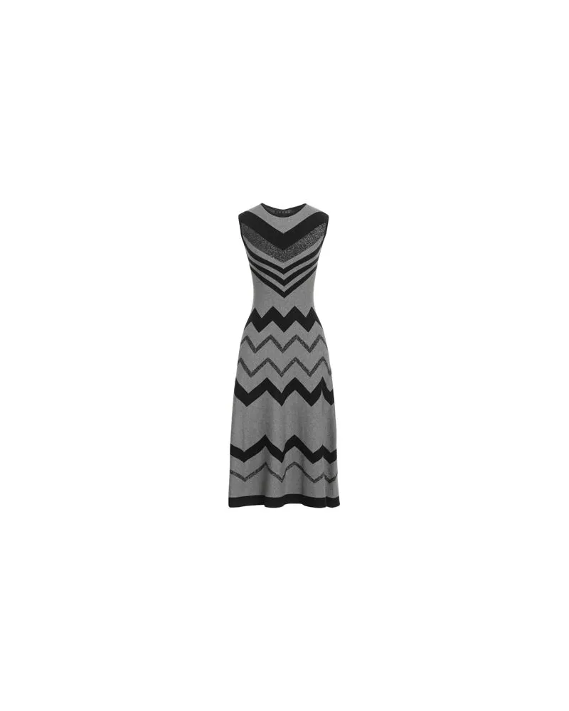 Icona By Kaos KLEIDER - Midi-Kleiderauf YOOX.COM Grau