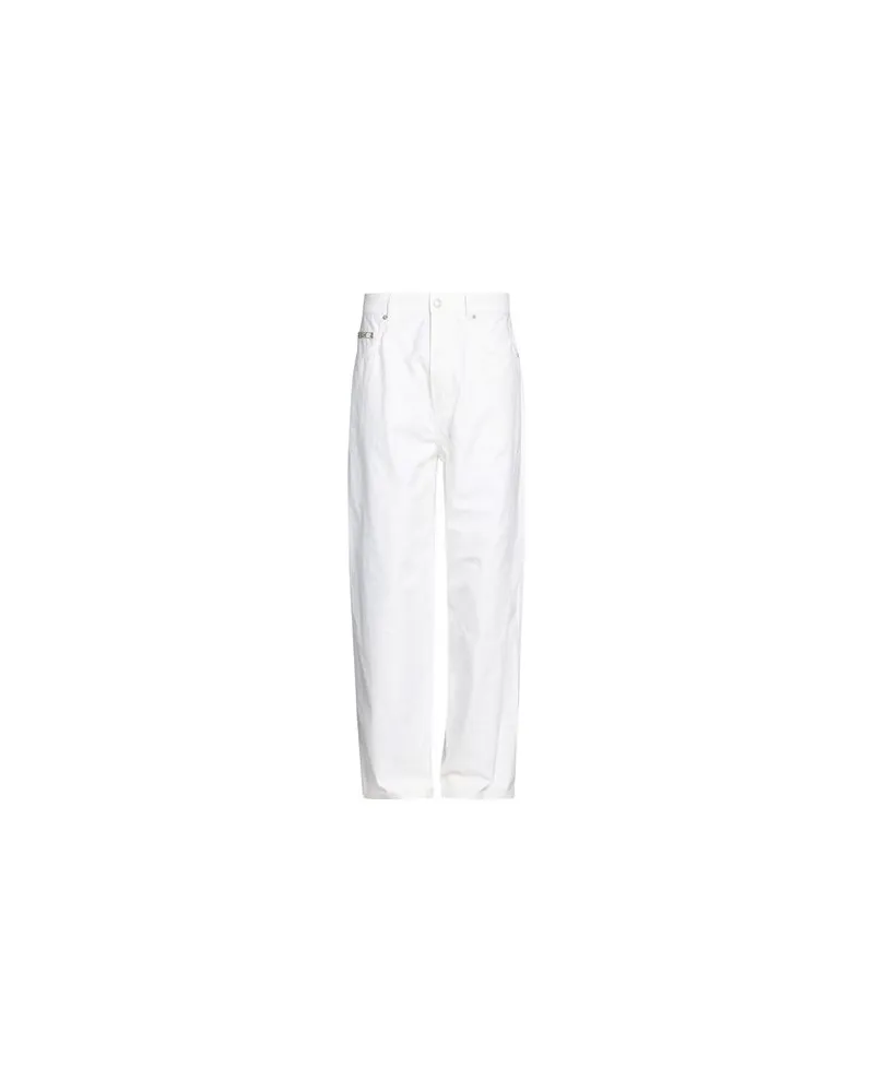 Moschino HOSEN & RÖCKE - Hosenauf YOOX.COM Elfenbein