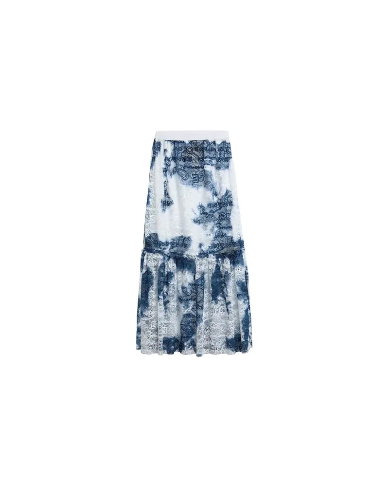 Ermanno Scervino HOSEN & RÖCKE - Maxi-Röckeauf YOOX.COM Blau