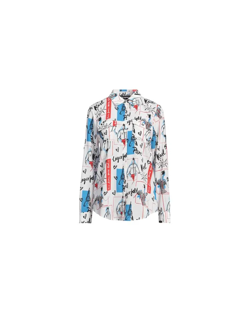 Karl Lagerfeld TOPS - Hemdenauf YOOX.COM Weiß