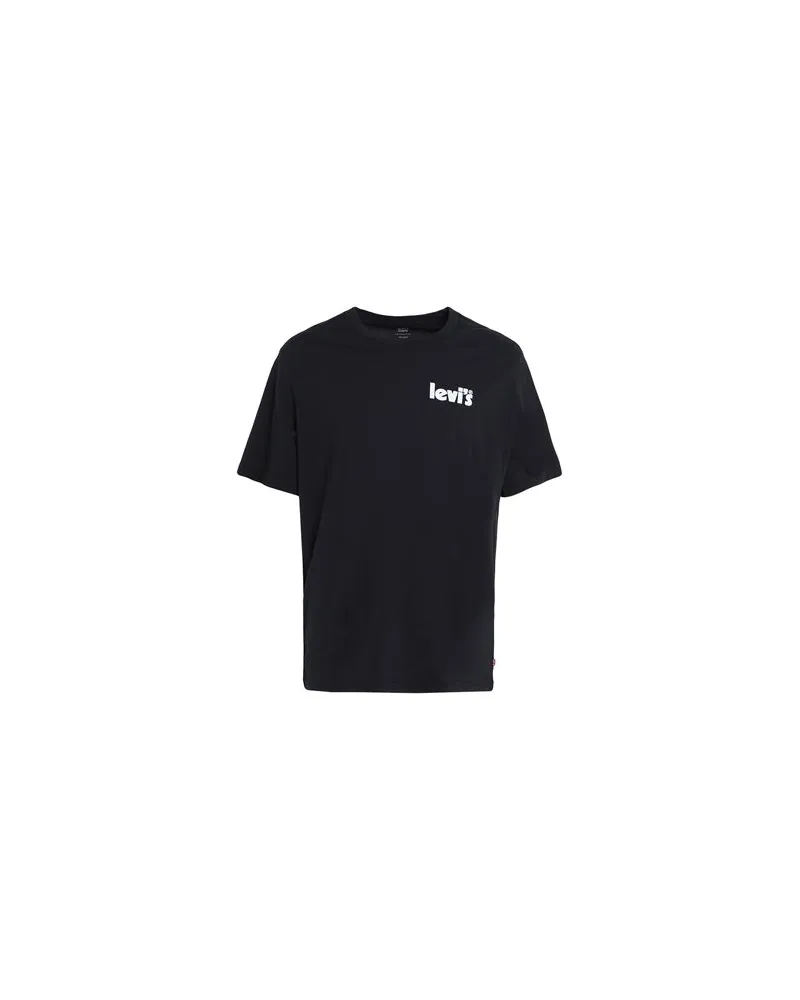 Levi's SS RELAXED FIT TEE BLACKS  - TOPS - T-shirtsauf YOOX.COM Schwarz