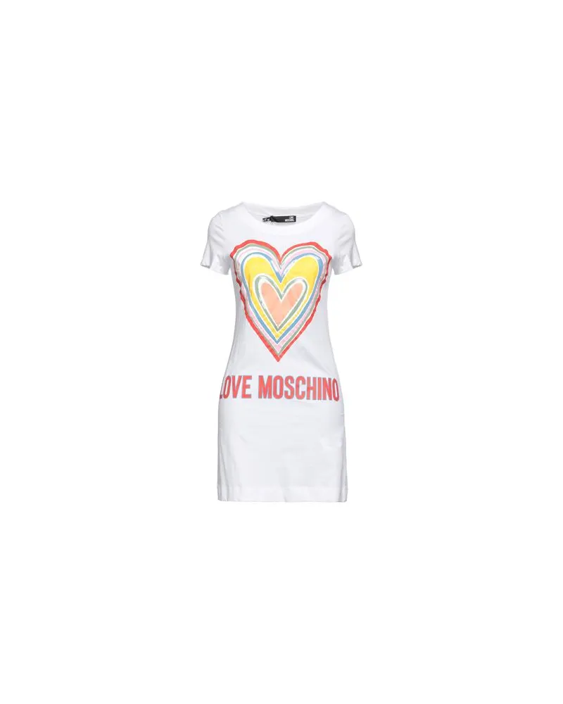 Moschino KLEIDER - Mini-Kleiderauf YOOX.COM Weiß