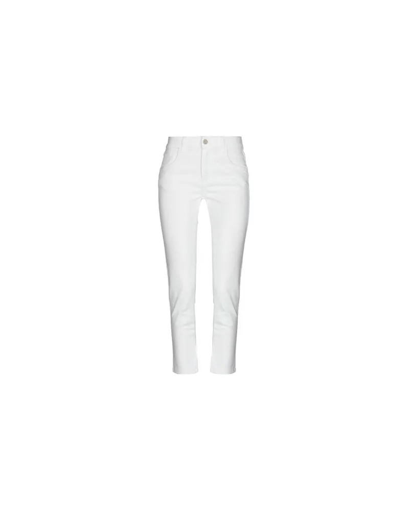 Manila Grace HOSEN & RÖCKE - Jeanshosenauf YOOX.COM Weiß