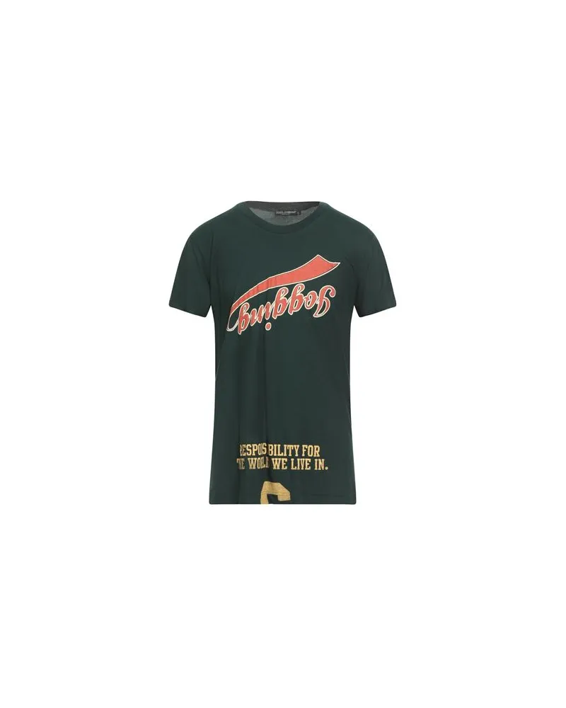 Dolce & Gabbana TOPS - T-shirtsauf YOOX.COM Dunkelgrün