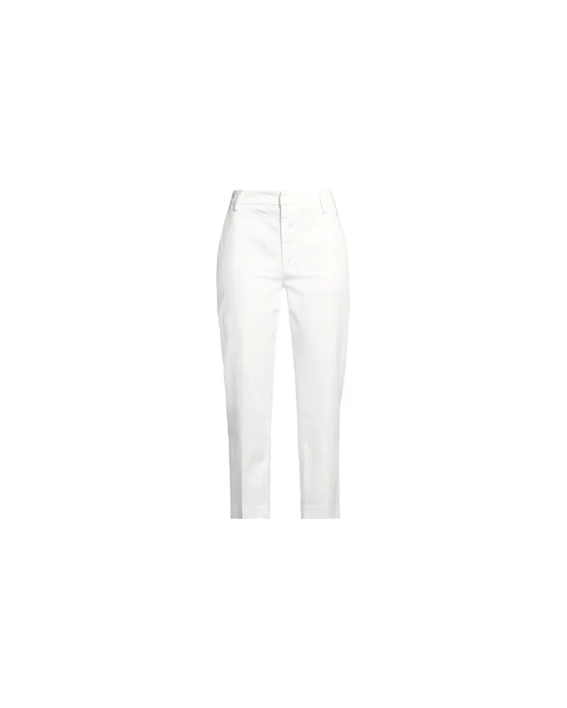 Dondup HOSEN & RÖCKE - Hosenauf YOOX.COM Weiß