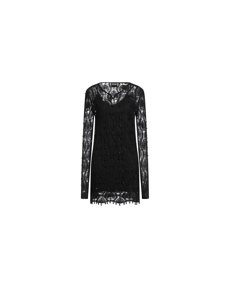 Versace Jeans KLEIDER - Mini-Kleiderauf YOOX.COM Schwarz