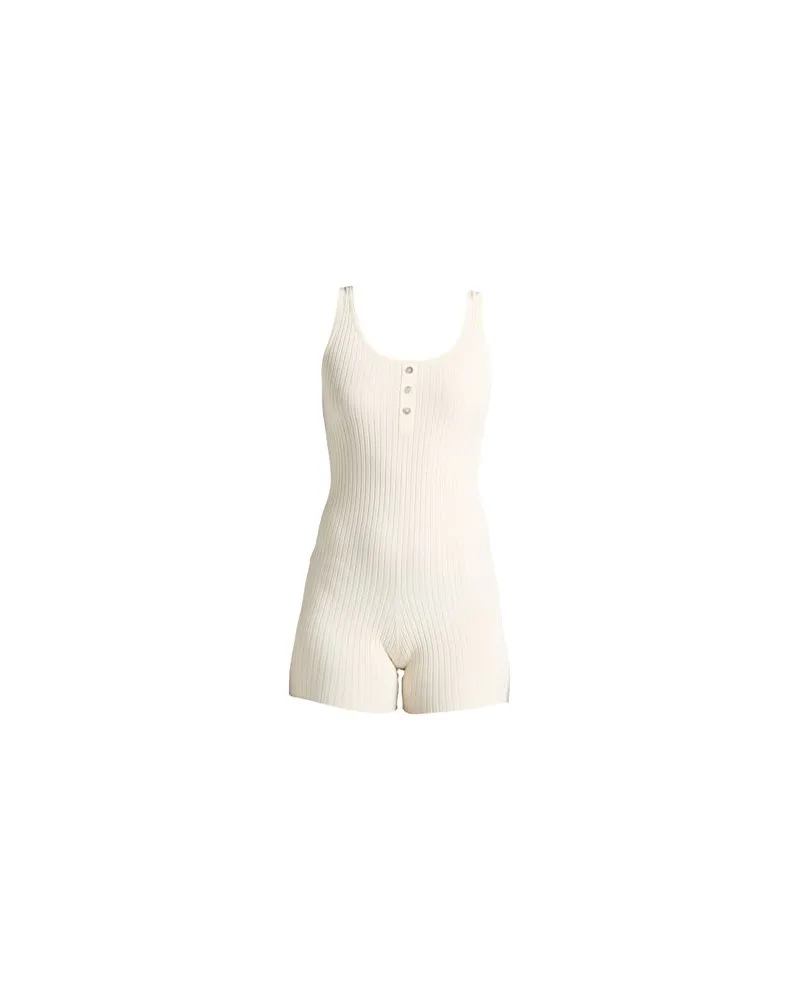 Live The Process OVERALLS - Jumpsuitsauf YOOX.COM Elfenbein