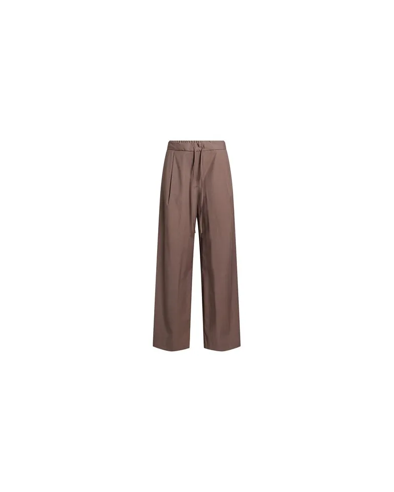 Soallure HOSEN & RÖCKE - Hosenauf YOOX.COM Maulwurfsgrau