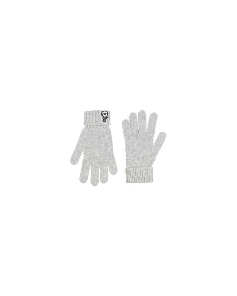 Karl Lagerfeld ACCESSOIRES - Handschuheauf YOOX.COM Hellgrau