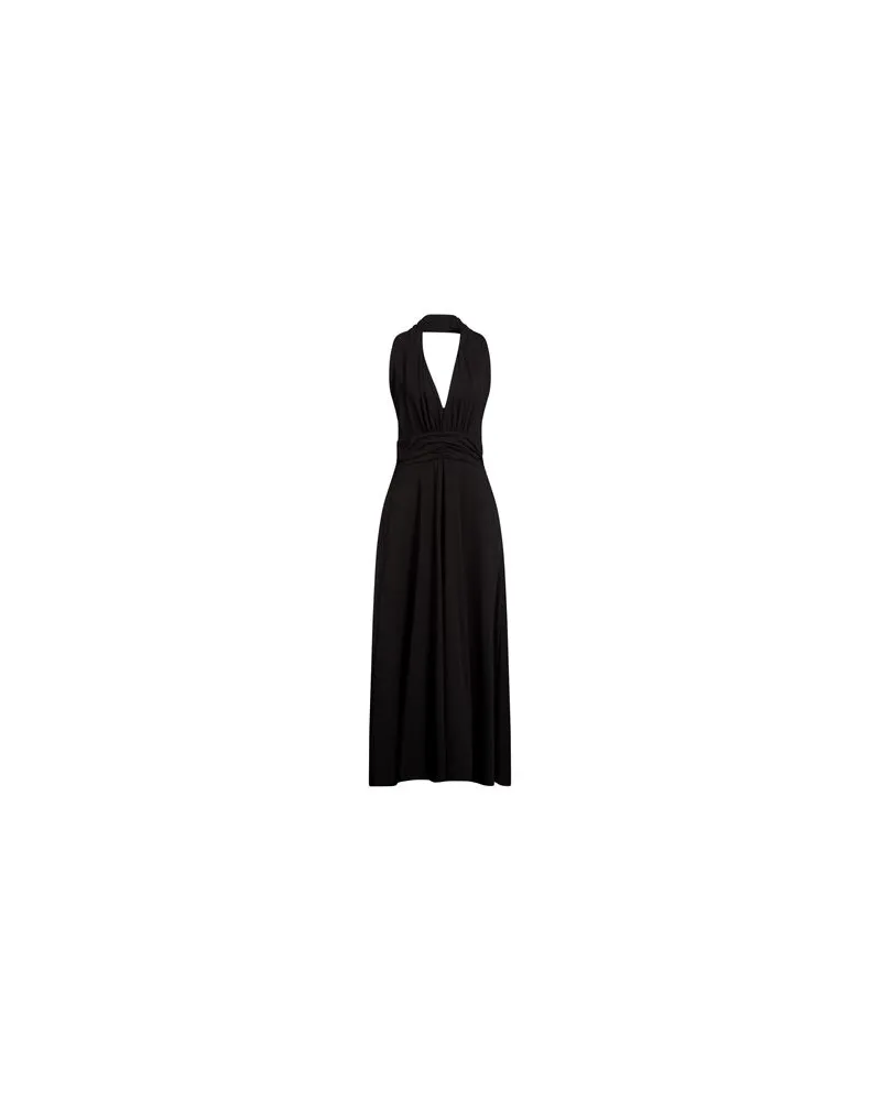 Collection Privée? KLEIDER - Maxi-Kleiderauf YOOX.COM Schwarz