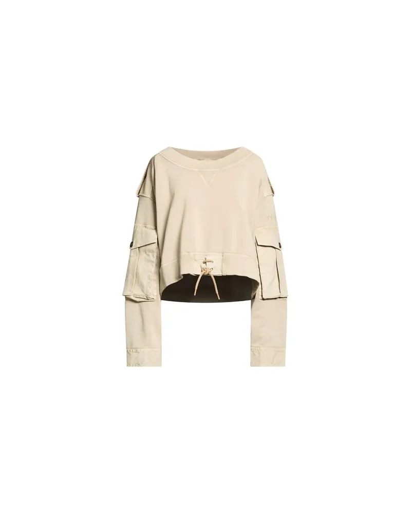 Dsquared2 TOPS - Sweatshirtsauf YOOX.COM Beige