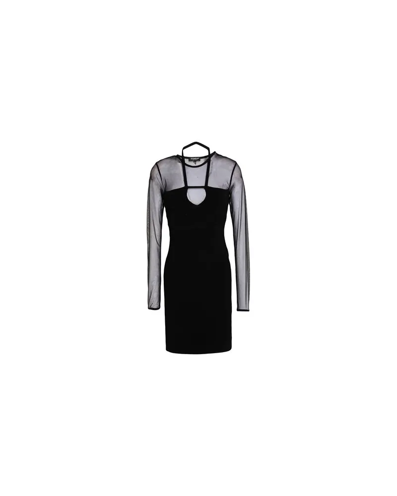 Dondup KLEIDER - Mini-Kleiderauf YOOX.COM Schwarz