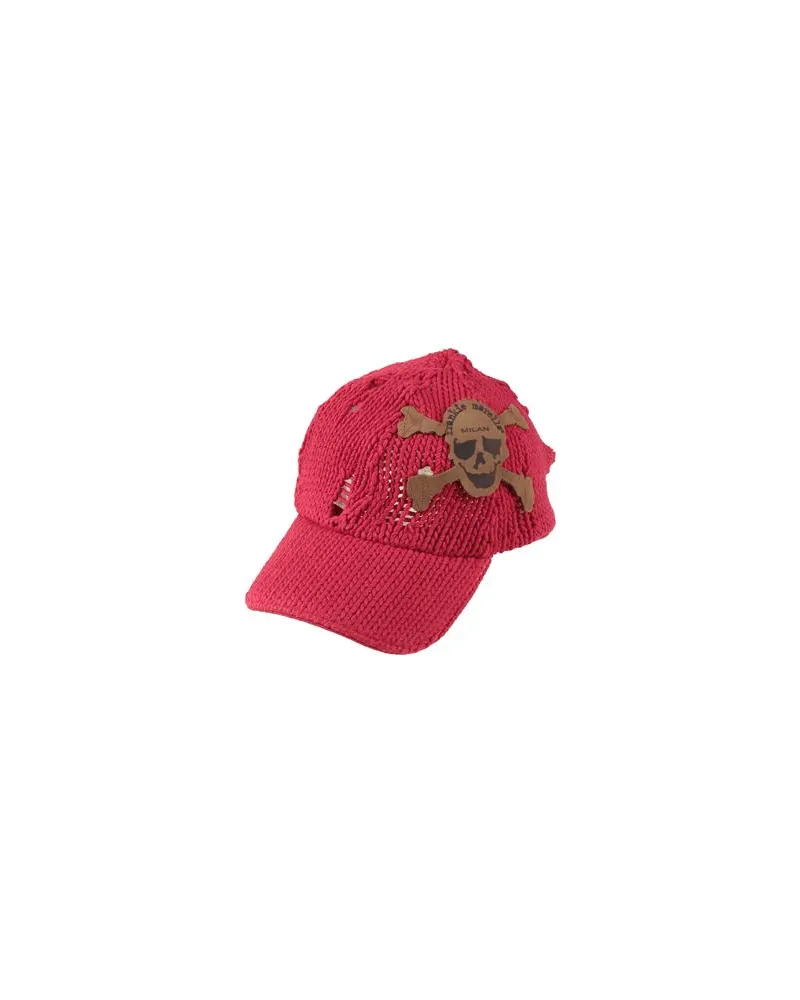 Frankie Morello ACCESSOIRES - Mützen & Hüteauf YOOX.COM Rot