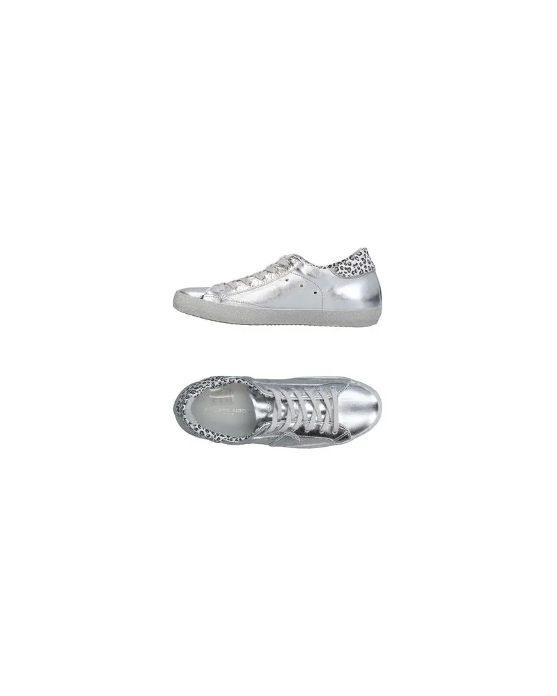Philippe Model SCHUHE - Sneakersauf YOOX.COM Silber