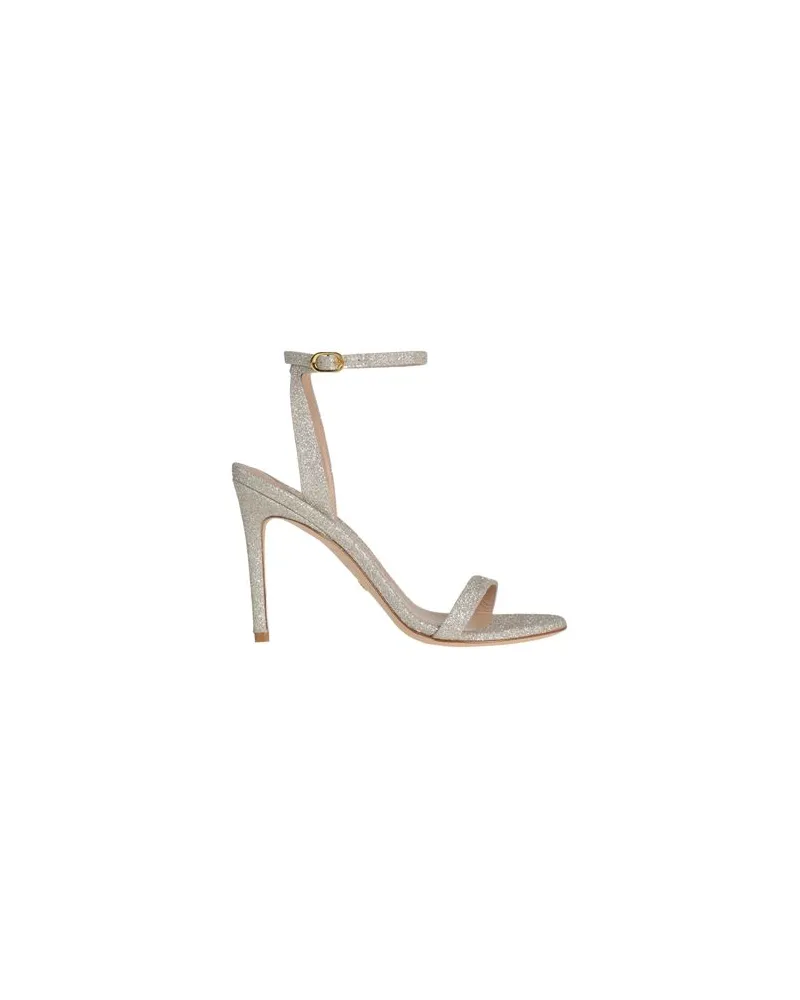 Stuart Weitzman SCHUHE - Sandalenauf YOOX.COM Platin