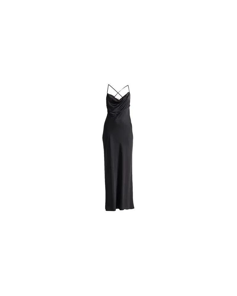 D.EXTERIOR KLEIDER - Maxi-Kleiderauf YOOX.COM Schwarz
