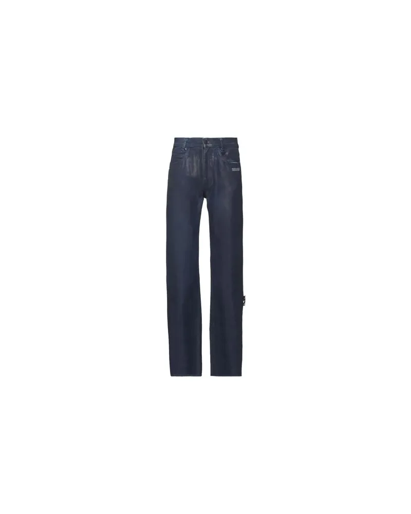 OFF-WHITE HOSEN & RÖCKE - Jeanshosenauf YOOX.COM Blau