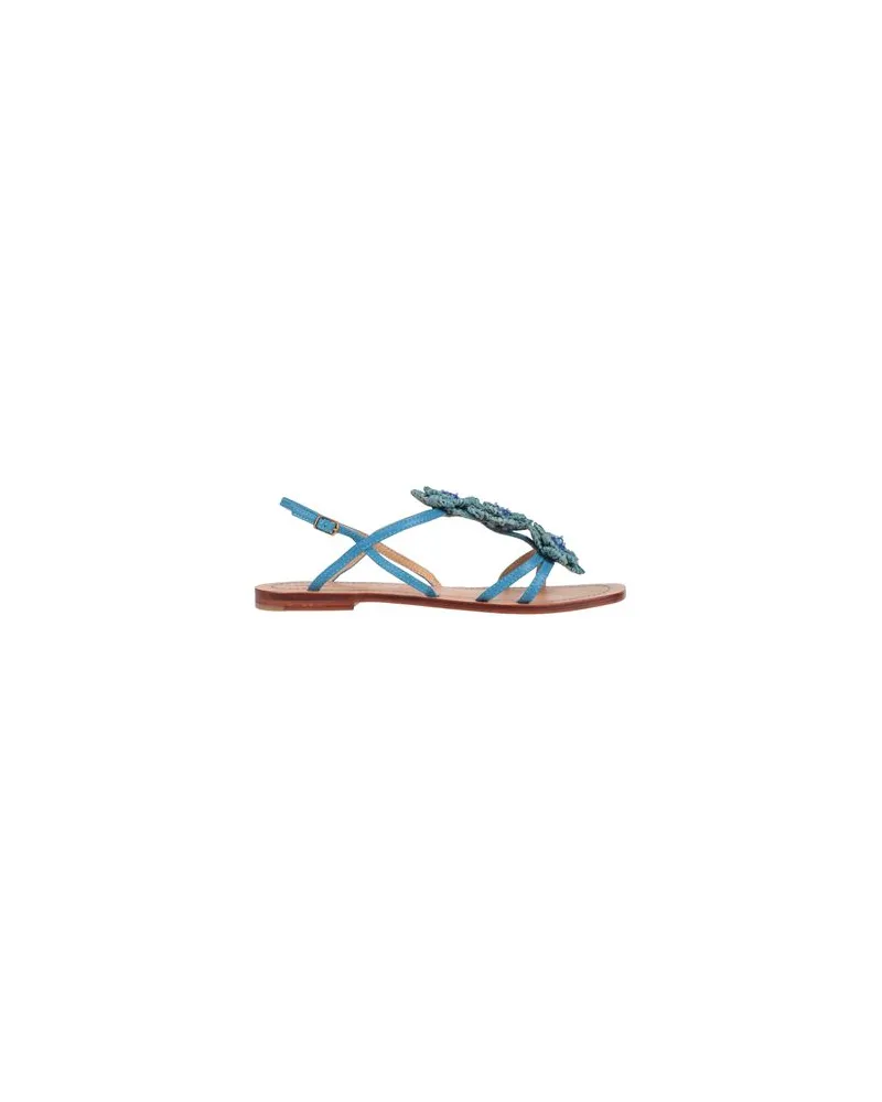 Maliparmi SCHUHE - Sandalenauf YOOX.COM Azurblau