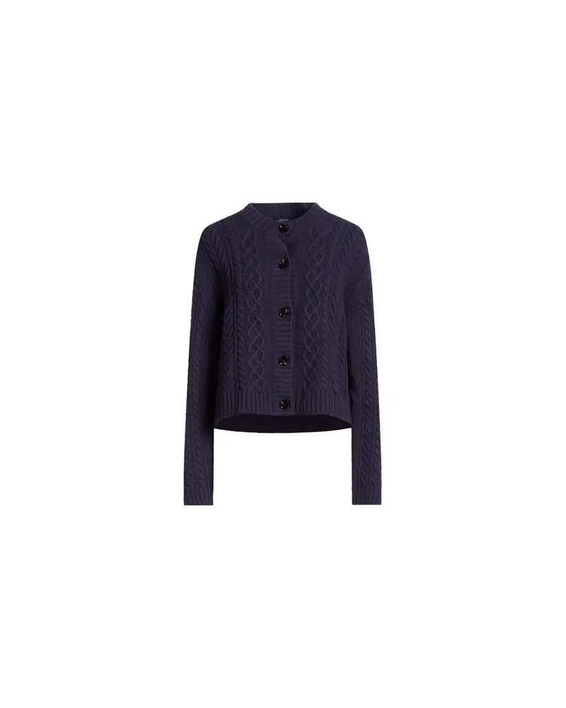Max Mara STRICKWAREN - Strickjackenauf YOOX.COM Marineblau