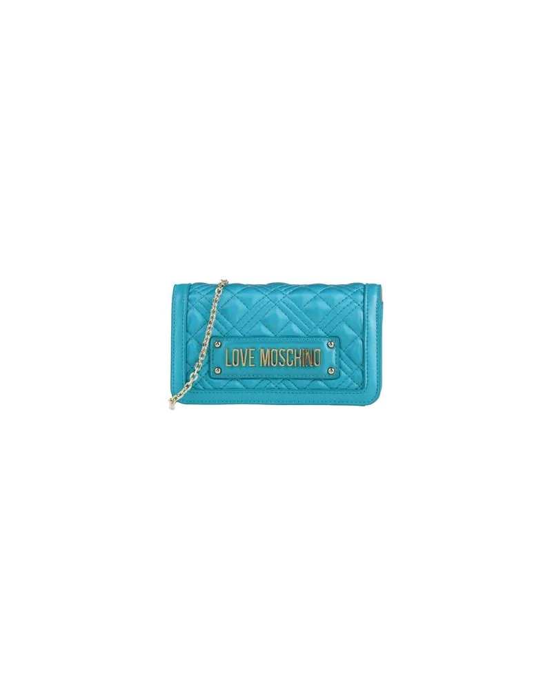 Moschino TASCHEN - Umhängetascheauf YOOX.COM Azurblau