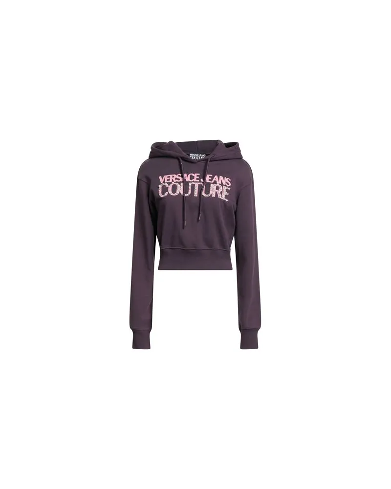 Versace Jeans TOPS - Sweatshirtsauf YOOX.COM Dunkelviolett