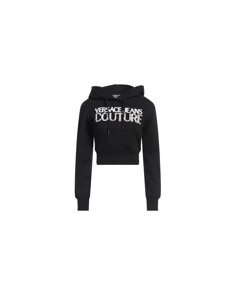 Versace Jeans TOPS - Sweatshirtsauf YOOX.COM Schwarz