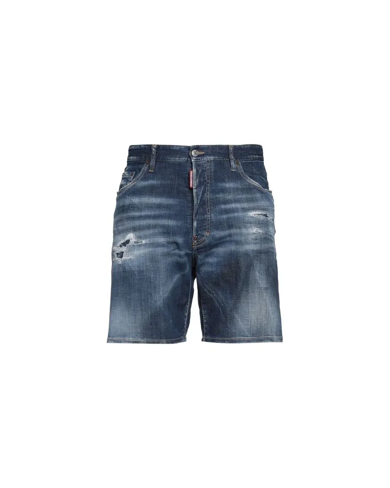 Dsquared2 HOSEN & RÖCKE - Jeansshortsauf YOOX.COM Blau