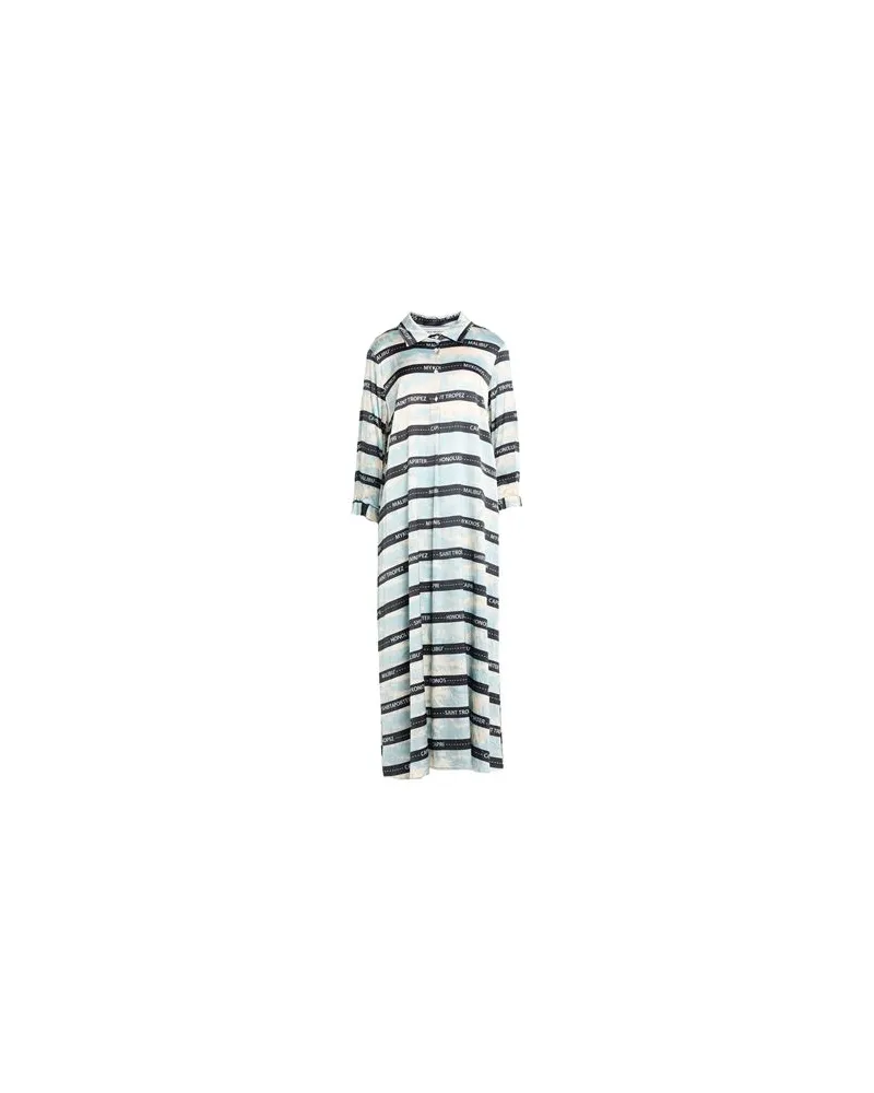 SHIRTAPORTER KLEIDER - Midi-Kleiderauf YOOX.COM Himmelblau
