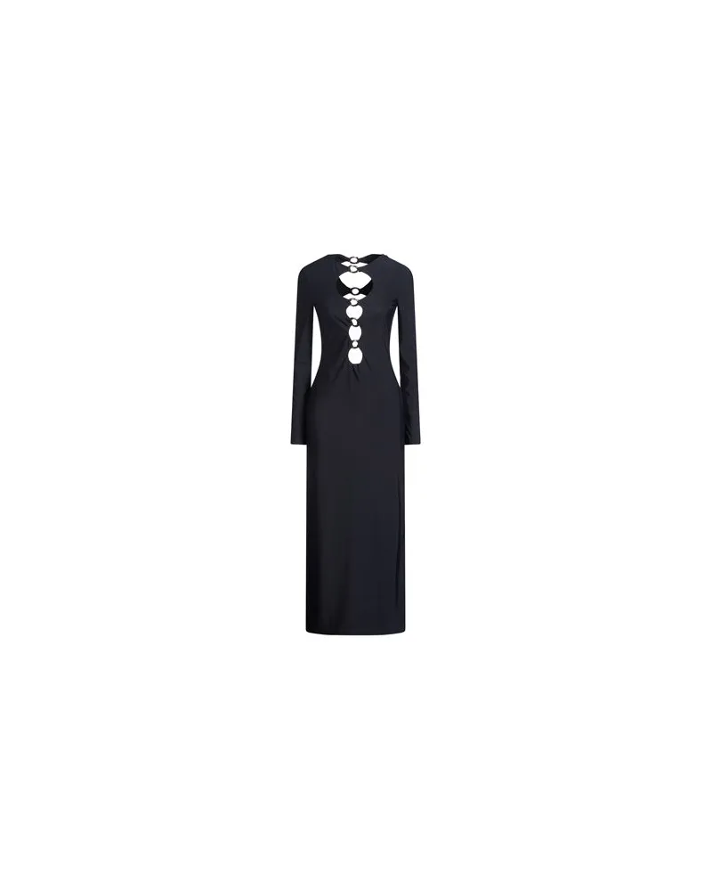 Burberry KLEIDER - Maxi-Kleiderauf YOOX.COM Schwarz