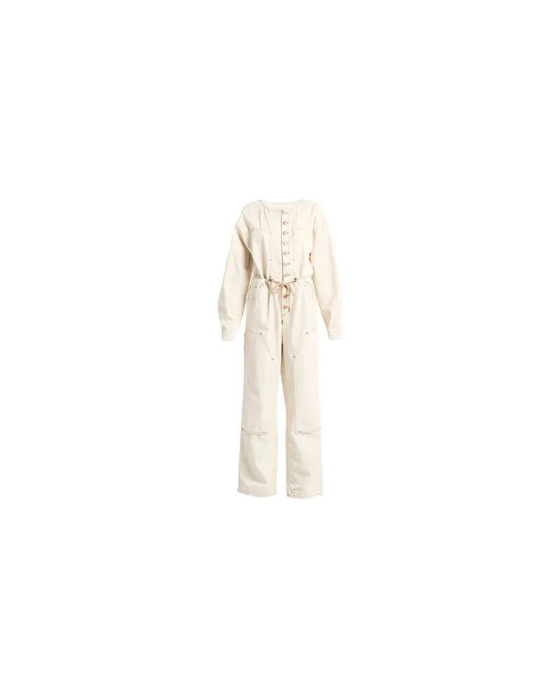 Ulla Johnson OVERALLS - Jumpsuitsauf YOOX.COM Elfenbein