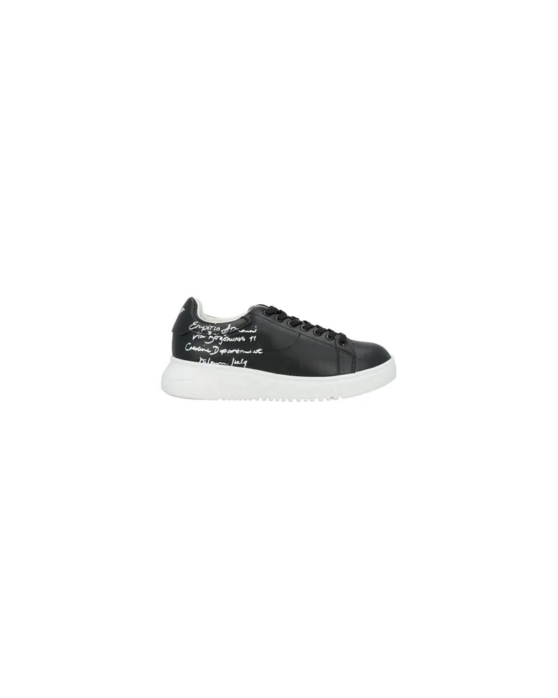 Emporio Armani SCHUHE - Sneakersauf YOOX.COM Schwarz