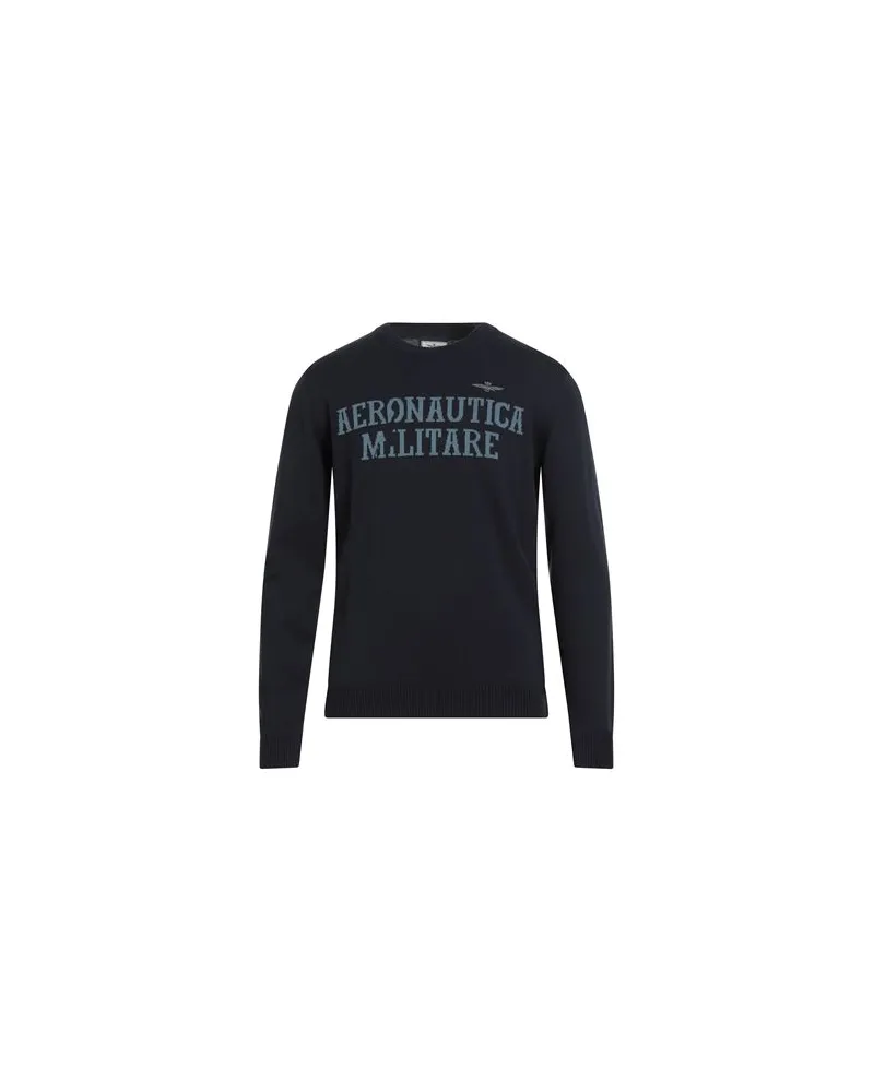 Aeronautica Militare STRICKWAREN - Pulloverauf YOOX.COM Marineblau